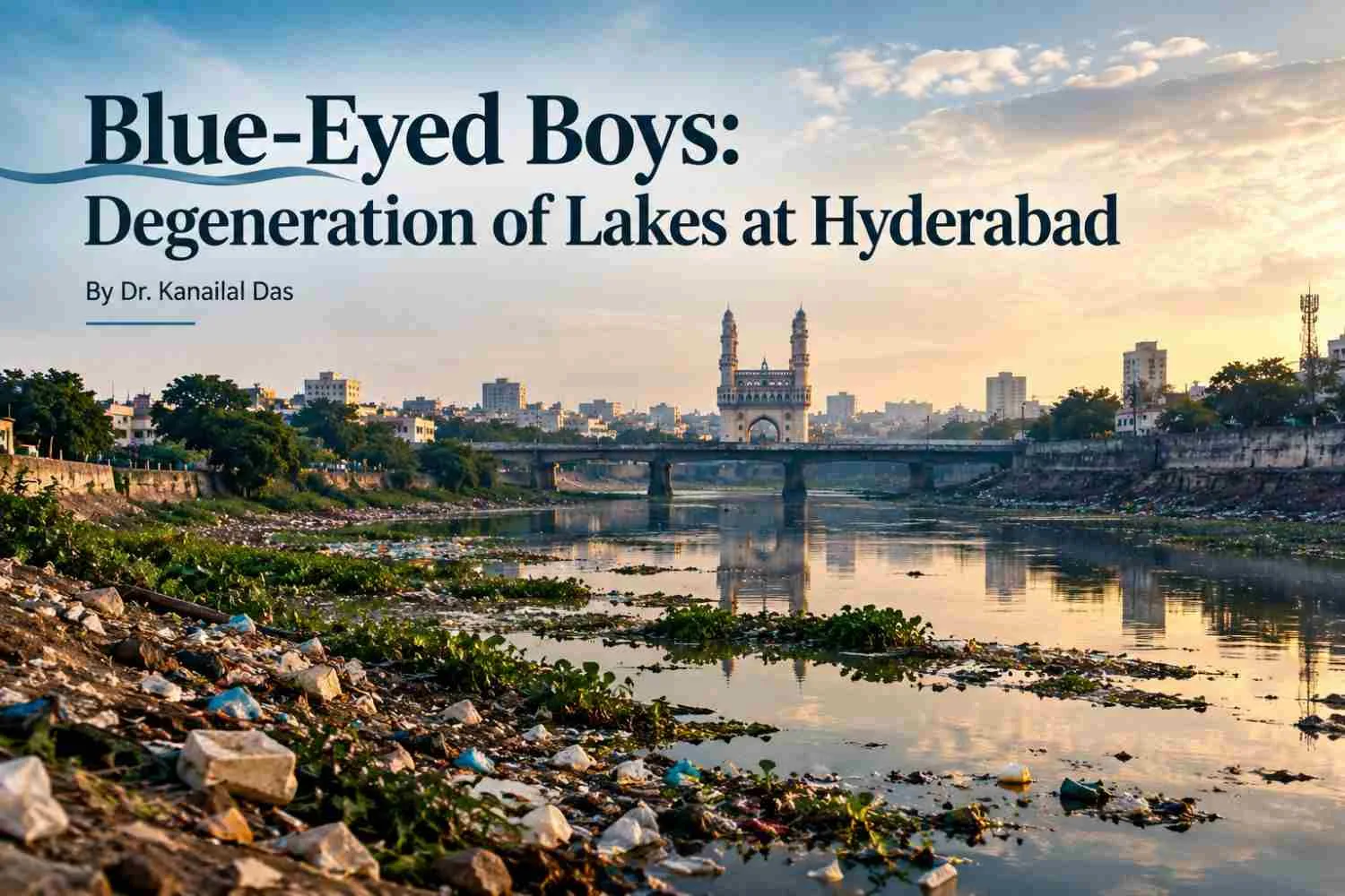 Blue eyed boys: Degeneration of lakes at Hyderabad