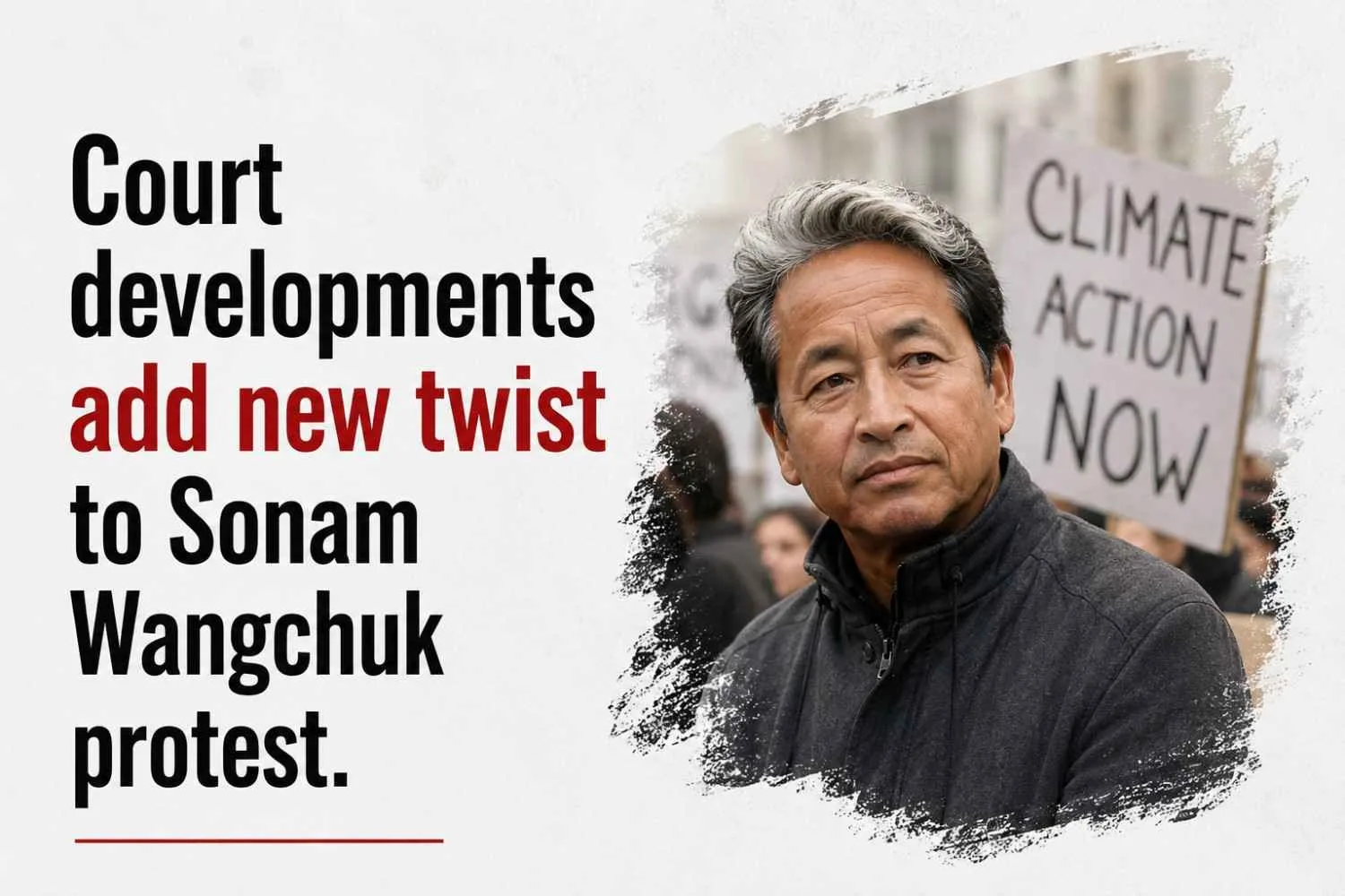 Court developments add new twist to Sonam Wangchuk protest.